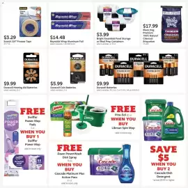 Fareway weekly ad Page 31: Duracell Coin Batteries €5,99, Duracell hearing aid batteries €9,99