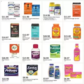 Fareway weekly ad Page 42: Pepto Bismol €8,47, Dulcolax Laxative €6,99
