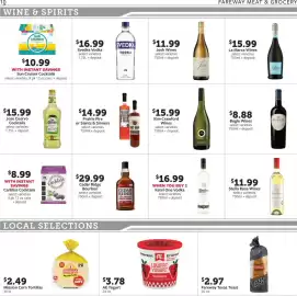 Fareway weekly ad week 36 Page 10: La Marca Wines €15,99, Sun Cruiser Cocktails €10,99
