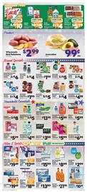 Sentry weekly ad Page 4: Smirnoff Ice or Good Boy John Daly Cocktails €15,99, Advil Pain Reliever €3,99