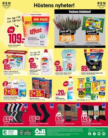 ÖoB annonsblad vecka 36 Sida 12: SVINTO TVÅLULL €35,00, EFFEKT TVÄTTMEDEL €109,00