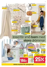 Rusta reklamblad vecka 36 Sida 5: Sänghimmel €374,00, Mätdekoration €59,90