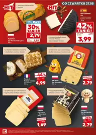 Kaufland gazetka Strona 21: Sierpc Ser Gouda z Żuromina €1,69, Der Spanier Ser z mleka krowiego, koziego, owczego €3,99