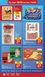 Catalogue ALDI semaine 37 page 10: Casa Morando CANNELLONI BOLOGNAISE €4,49, PAPA TONI'S PIZZA GIGANTE €4,49