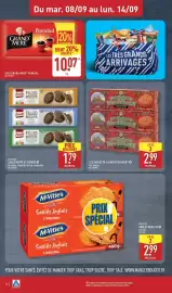 Catalogue ALDI semaine 37 page 16: LES SABLÉS DE LA MÈRE POULARD €2,99, Biscotto Filled Biscuits €1,79