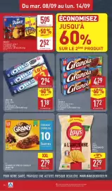 Catalogue ALDI semaine 37 page 18: LU Granola €1,72, Lay's Chips à l'ancienne Nature €2,29