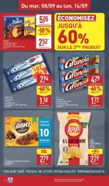 Catalogue ALDI semaine 37 page 18: LU Granola €1,72, Lay's Chips à l'ancienne Nature €2,29