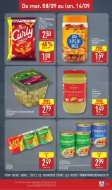 Catalogue ALDI semaine 37 page 19: L'OLIVAE OLIVES VERTES À LA MÉDITERRANÉENNE €2,79, Légendaires Quenelles €2,99