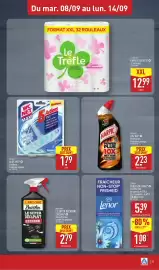 Catalogue ALDI semaine 37 page 25: WC NET BLOC WC €1,79, Brioquin LE SUPER DÉCAPANT CUISINE €2,79