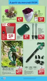 Catalogue ALDI semaine 37 page 32: FERREX SOUFFLEUR SUR BATTERIE €39,99, FERREX SCIE COMPACTE SANS FIL €49,99