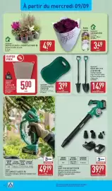 Catalogue ALDI semaine 37 page 32: FERREX SOUFFLEUR SUR BATTERIE €39,99, FERREX SCIE COMPACTE SANS FIL €49,99