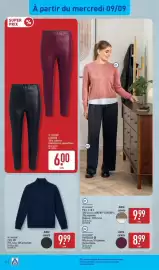 Catalogue ALDI semaine 37 page 36: UP 2 FASHION PULL €9,99, UP 2 FASHION LEGGING €6,00