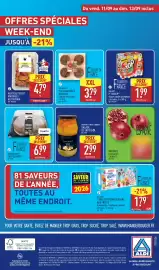 Catalogue ALDI semaine 37 page 44: DAYLICIOUS® PISSALADIÈRES NIÇOISES €3,79, Les Blanquettes Ailes de poulet €4,79