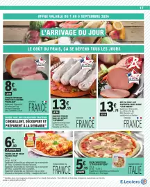 Catalogue E.Leclerc | Le goûter fait sa rentrée page 17: L'ITALIE DES PIZZAS PIZZA CAPRICCIOsa €5,95