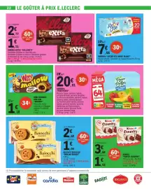 Catalogue E.Leclerc page 22: Pom'Potes €20,01, Kinder Country €1,43