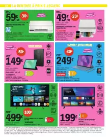 Catalogue E.Leclerc | Le goûter fait sa rentrée page 38: SAMSUNG PACK GALAXY TAB A11 €149,00