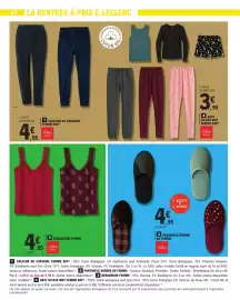 Catalogue E.Leclerc page 42: Tissaia Basics DEBARDEUR FEMME €4,95