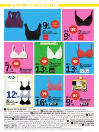 Catalogue E.Leclerc page 46: Well SOUTIEN-GORGE €13,65, SOUTIEN-GORGE €7,77