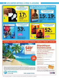 Catalogue E.Leclerc page 48: Sony Music Céline Dion - Live à Paris €17,99, 2K NBA 2K27 PS5 €53,79