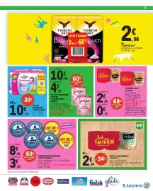 Catalogue E.Leclerc page 7: CANDIA BABY LAIT DE CROISSANCE €10,14, D'AUCY Pois chiches €3,01