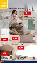 Volantino ALDI settimana 37 Pagina 28: Novitesse lenzuolo con angoli una piazza e mezza €8,99