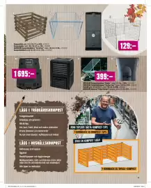 Hornbach reklamblad Sida 13: Jordsåll €399,00, Kompostgaller €749,00