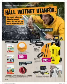 Hornbach reklamblad Sida 8: TESA Tätningslist €129,00, Högtryckstvätt ”K2 power control” €999,00