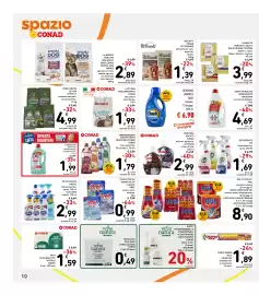 Volantino Spazio Conad Pagina 10: Alimento per gatti adulti Gold Gourmet Purina €3,99