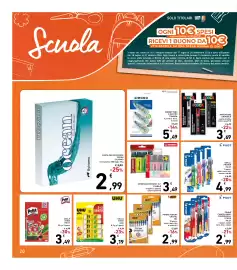 Volantino Spazio Conad Pagina 20: Correttore a nastro Tombow €5,49, Marcatore uniposca Posca €3,69