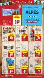 Folheto ALDI semana 37 Página 10: Flete strudel de maçã/ginga €2,29, Pipas peladas calabaza sementes de abóbora €1,59