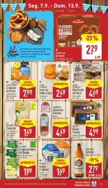 Folheto ALDI semana 37 Página 11: Cucina bacon tirolês €4,99, All seasons chucrute €1,49