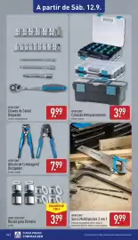 Folheto ALDI semana 37 Página 24: Workzone serra multifunções 3 em 1 €9,99, Workzone alicate de crimpagem/decapador €7,99