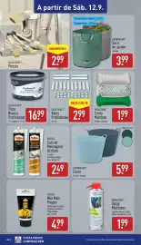 Folheto ALDI semana 37 Página 26: Deco craft rolos profissionais sortido €2,99, Gardenline cesto €5,99