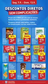 Folheto ALDI semana 37 Página 6: Nestlé Nestum Mel €3,79, Storck Caramelos €1,49