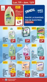 Folleto ALDI semana 37 Página 12: Tandil Detergente en cápsulas jabón de Marsella €4,99