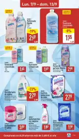 Folleto ALDI semana 37 Página 13: Tandil percarbonato blanqueante €1,59, Tandil Perfumador líquido €2,49