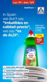 Folleto ALDI semana 37 Página 16: Power Force lavavajillas €1,59