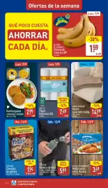 Folleto ALDI semana 37 Página 2: Plátano de Canarias IGP €1,59, Esselt papel higiénico xxl €7,49
