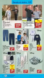 Folleto ALDI semana 37 Página 20: Disney / Marvel / Nickelodeon chaqueta bomber infantil €11,99
