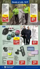 Folleto ALDI semana 37 Página 26: Ride & Go Casco para bicicleta €13,99, Ride & Go Soporte para smartphone €3,99