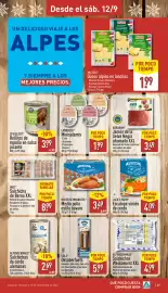 Folleto ALDI semana 37 Página 27: Wiesn Schmankerl medio pollo estilo bávaro €3,49, Solà oktoberfuets €5,99