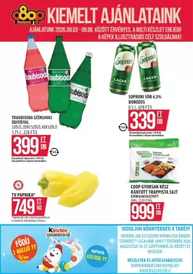 Coop akciós újság