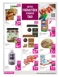 Sutterlüty Flugblatt Seite 2: J*st Food Trinkmahlzeit €3,79, Mini Babybel €1,99