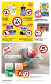 Coles catalogue week 36 Page 22: Harpic Fresh Power Cleaning Tabs €7,00, Morning Fresh Dishwashing Liquid €3,00