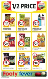 Coles catalogue week 36 Page 23: CC's Corn Chips €2,50, Infuzions Veggie Straws or Prawn Crackers 90g €2,25