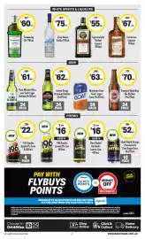 Coles catalogue week 36 Page 48: Tanqueray Gin €60,00, Mountain Goat ‘Goat’ Lager Cans €61,00