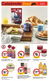 Coles catalogue week 36 Page 7: Nudie Nothing But 100% Orange Juice €7,60, Jindi Triple Cream Brie €6,15
