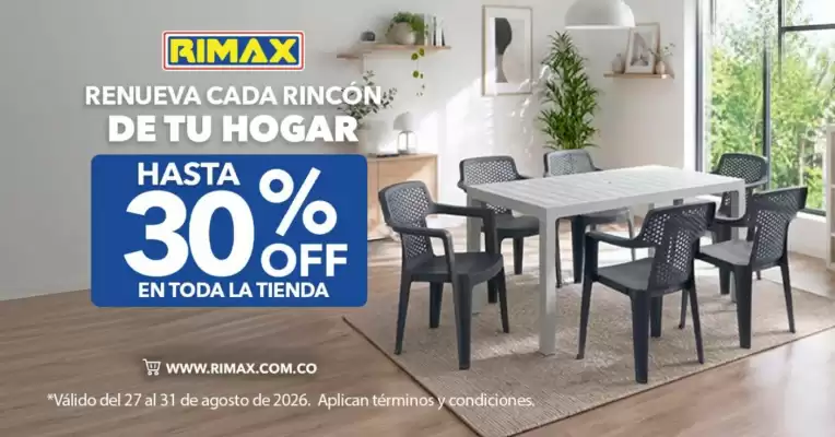 Rimax (válido hasta 2-09)