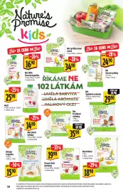 Albert leták | Supermarket Strana 18: Bio Sýrové tyčinky €24,90, Bio Lyofilizované ovoce €34,90