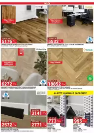 Merkury Market akciós újság Oldal 23: Parquet Mercado padló szegélyléc modern €3.141,00